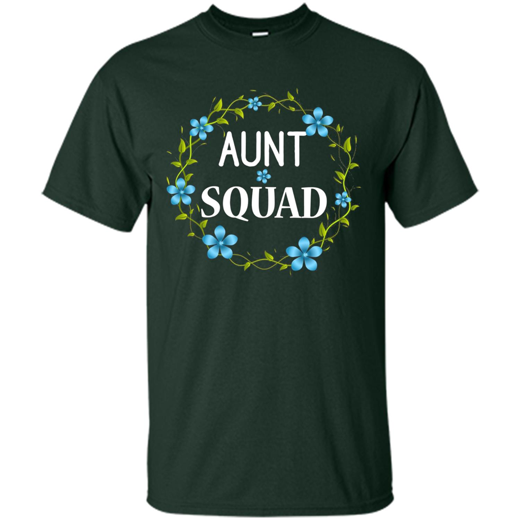 Aunt Squad T-shirt Forest Green