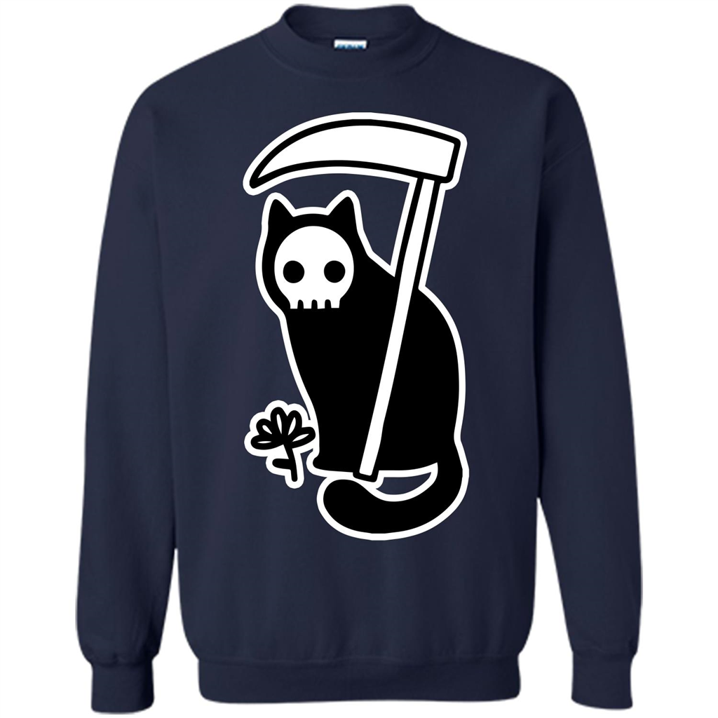 Cat Grimm Reaper T-shirt Navy