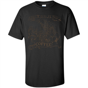 Coffee T-shirt I Go To Pieces