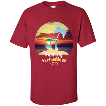 Summer T-shirt Family Vacation 20117 Cardinal