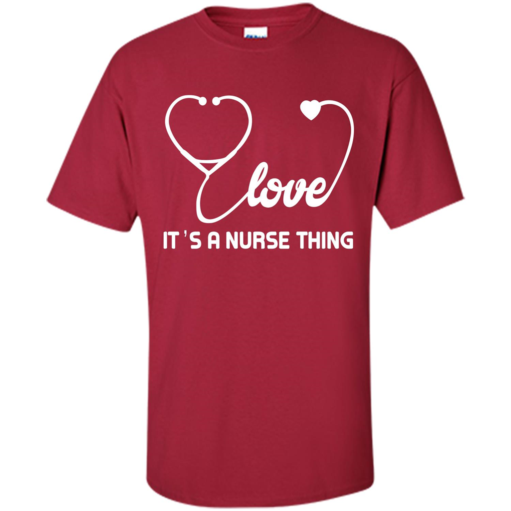 Nurse T-shirt It_Ñés A Nurse Thing Cardinal