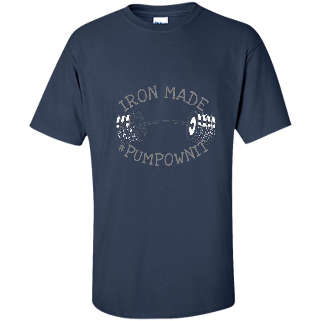Iron Made Pumpownit Gym T-shirt Navy
