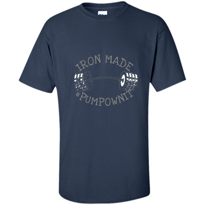 Iron Made Pumpownit Gym T-shirt Navy