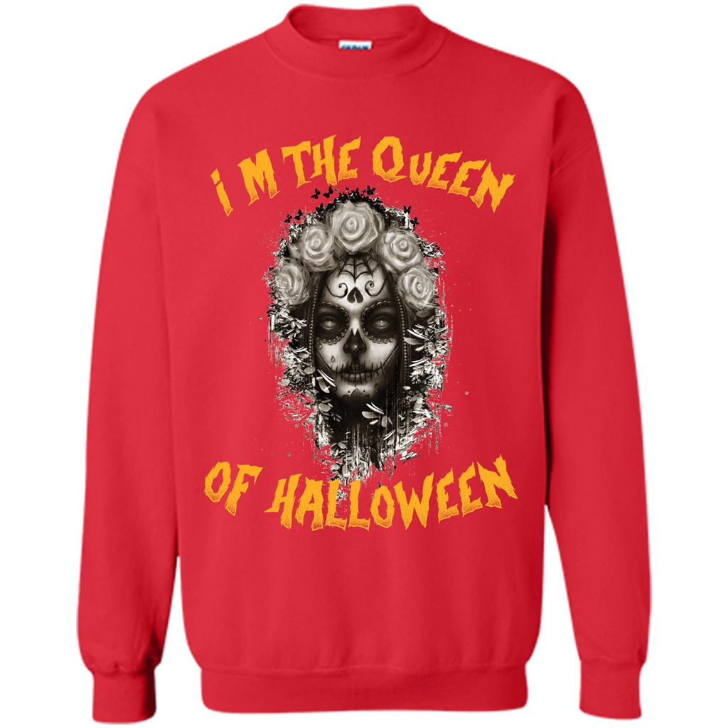 I’m The Queen Of Halloween T-shirt Red