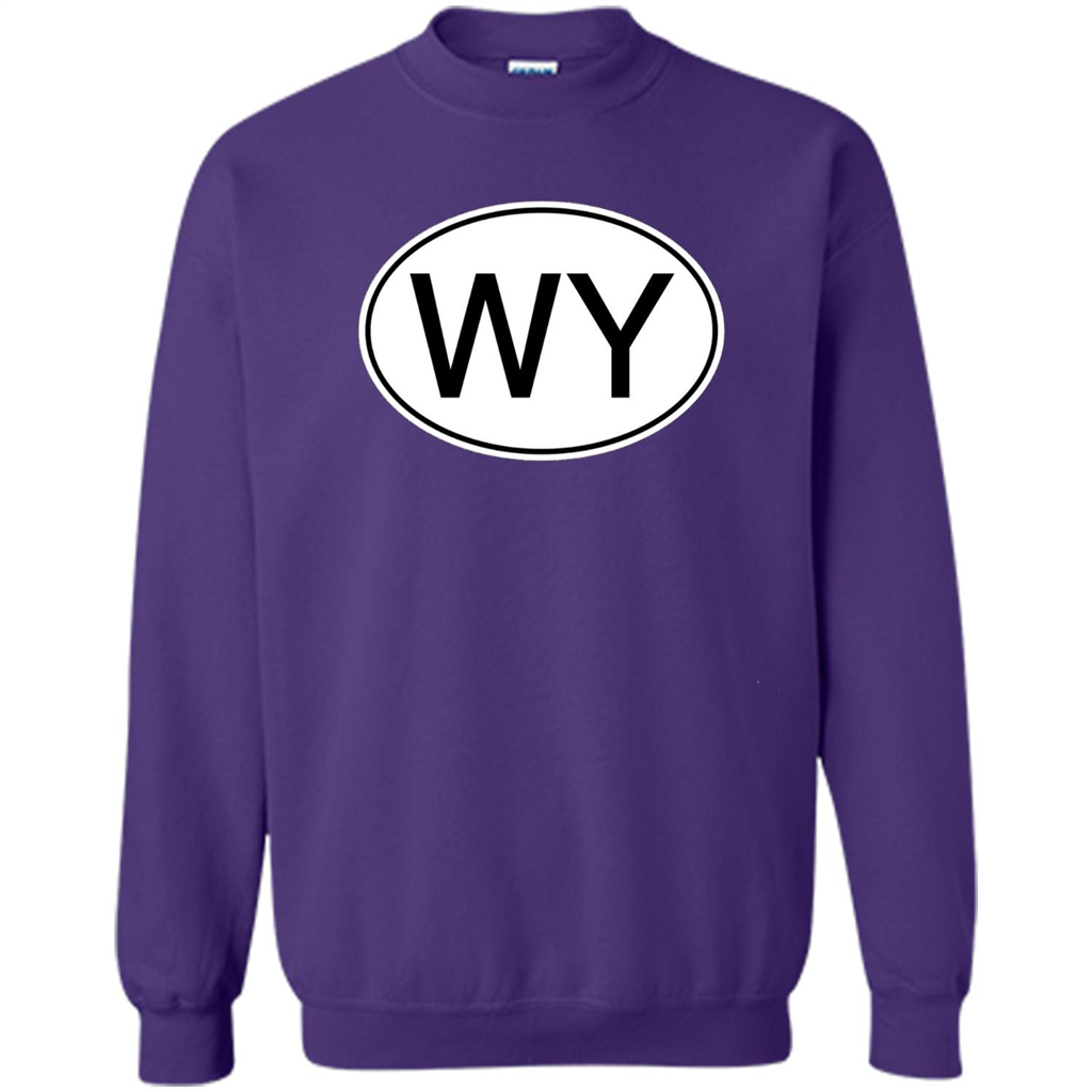 WY Wyoming Abbreviation T-shirt