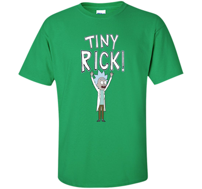 Rick &amp; Morty Tiny Rick! t-shirt Irish Green