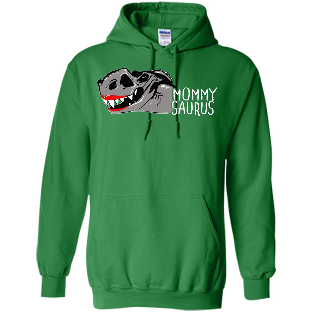 Mommy Saurus T-shirt Irish Green