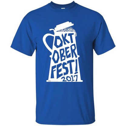 Oktoberfest 2017 Drinking Festival T-shirt Royal