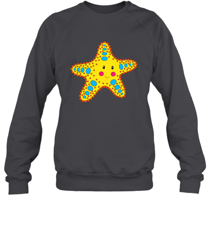 Starfish Summer Beaches Shirt Sweatshirt Sweatshirt Dark Heather