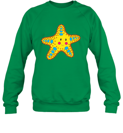 Starfish Summer Beaches Shirt Sweatshirt Sweatshirt Irish Green