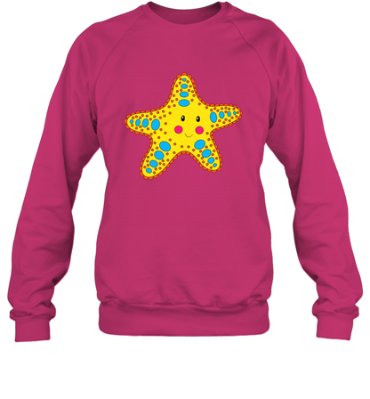 Starfish Summer Beaches Shirt Sweatshirt Sweatshirt Heliconia