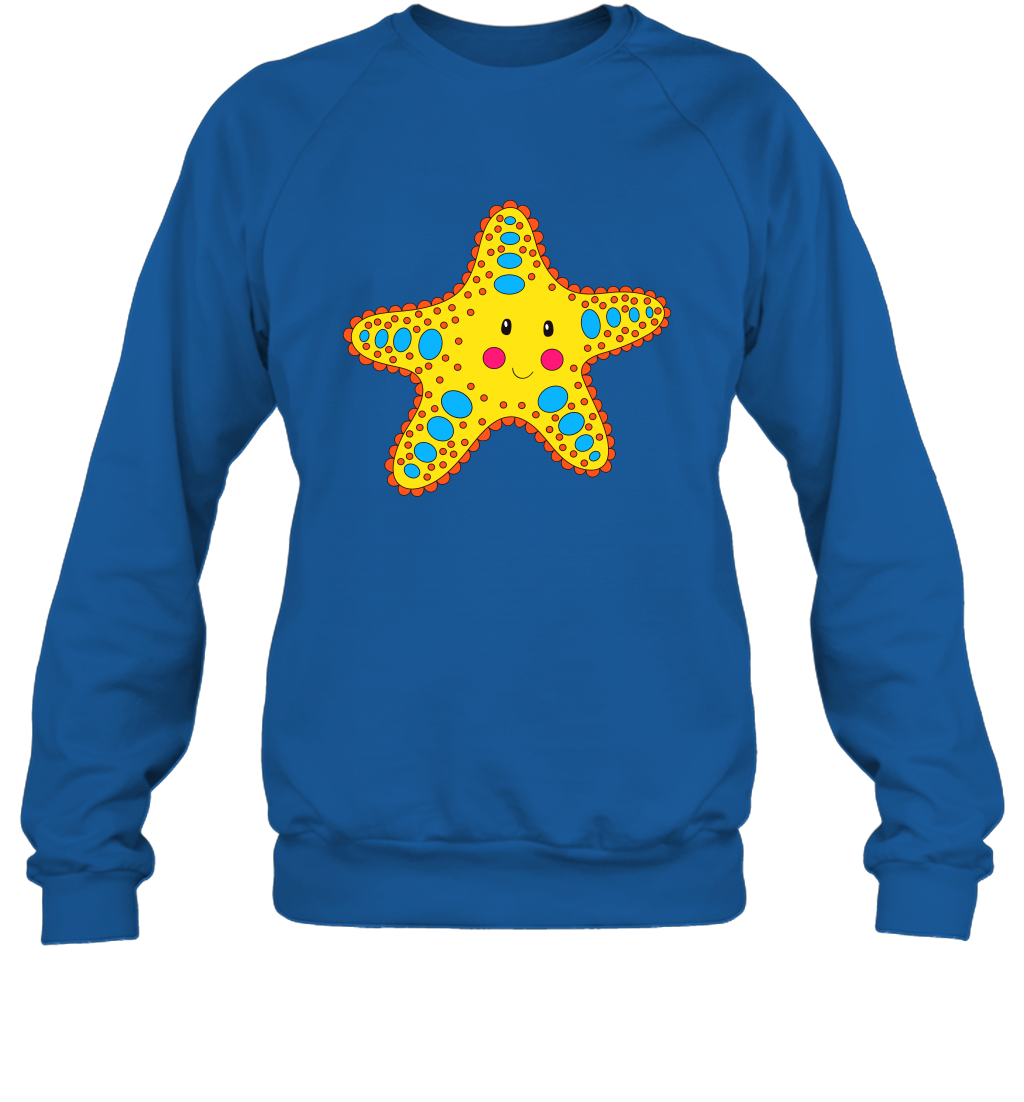Starfish Summer Beaches Shirt Sweatshirt Sweatshirt Royal