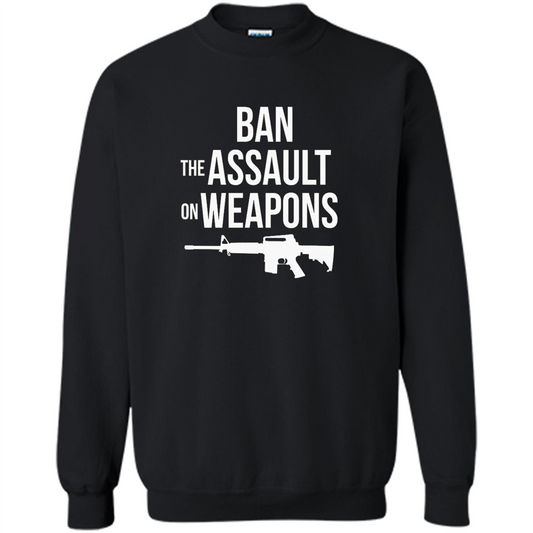 Ban The Assault On Weapons T-shirt Orange