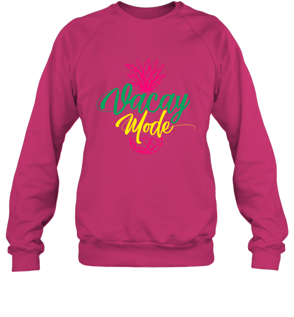 Vacay Mode Pineapple Summer Vacation Holiday Shirt Sweatshirt Sweatshirt Heliconia