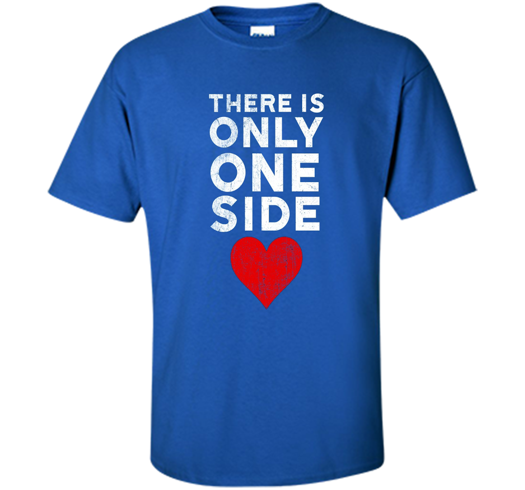 THERE IS ONLY ONE SIDE - Not Many Sides RESIST T-Shirt t-shirt Royal