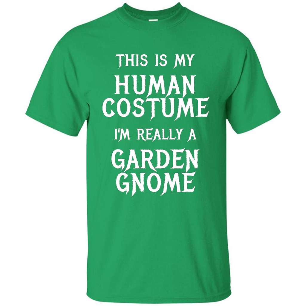 Garden Gnome Halloween Costume T-shirt Irish Green