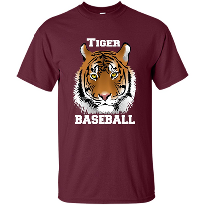 Baseball T-shirt for Tiger Baseball Maroon