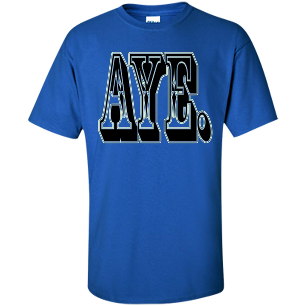 Forever AYE T-shirt Royal