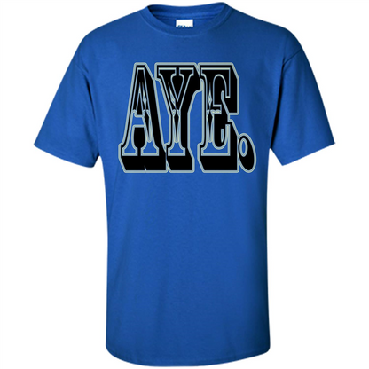 Forever AYE T-shirt Royal