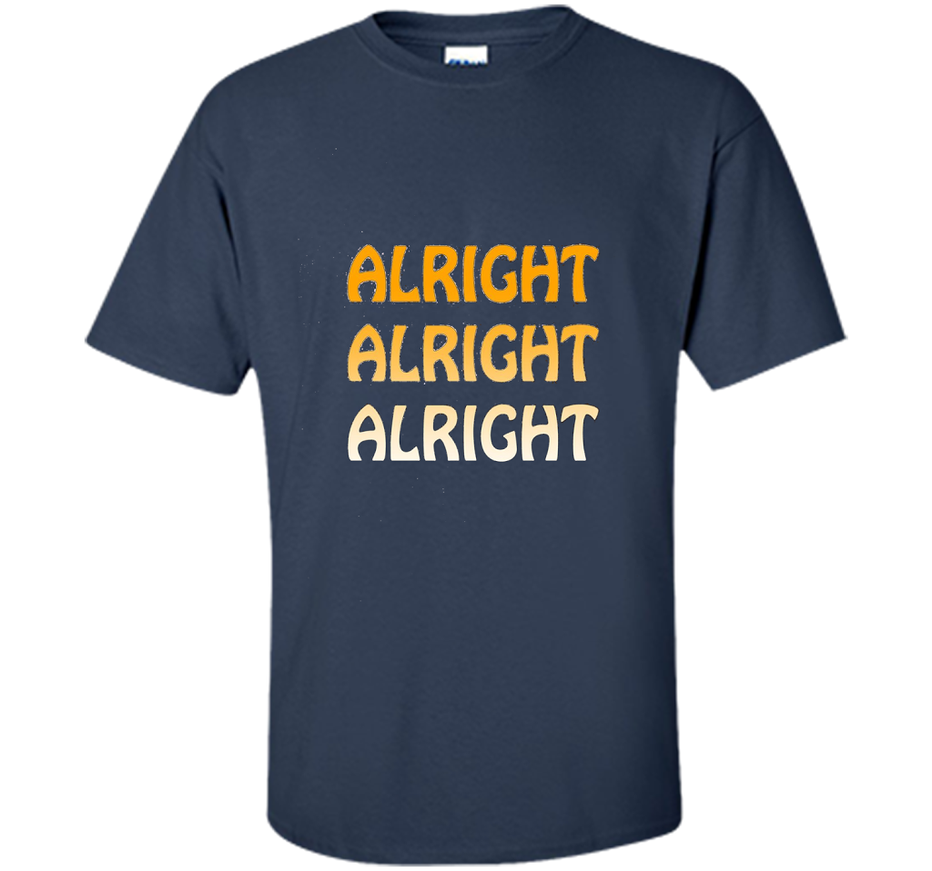 Alright Alright Alright T-shirt Navy
