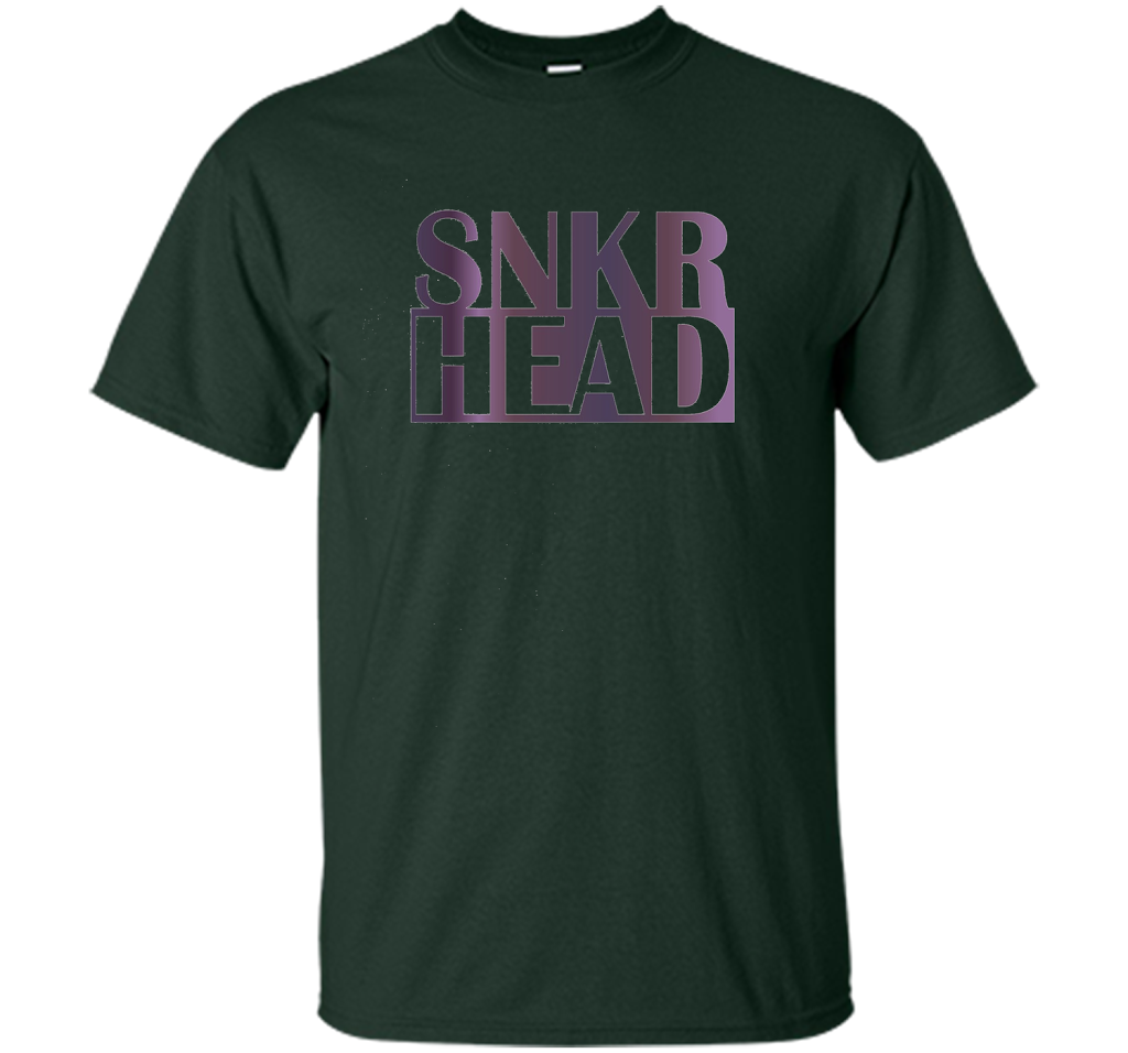 Sneaker Head Eggplant Foams T-shirt Forest Green