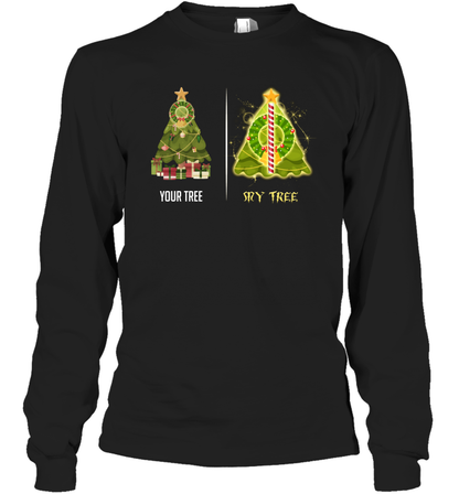 Harry Potter Christmas Tree Long Sleeve T-Shirt Long Sleeve T-Shirt Black