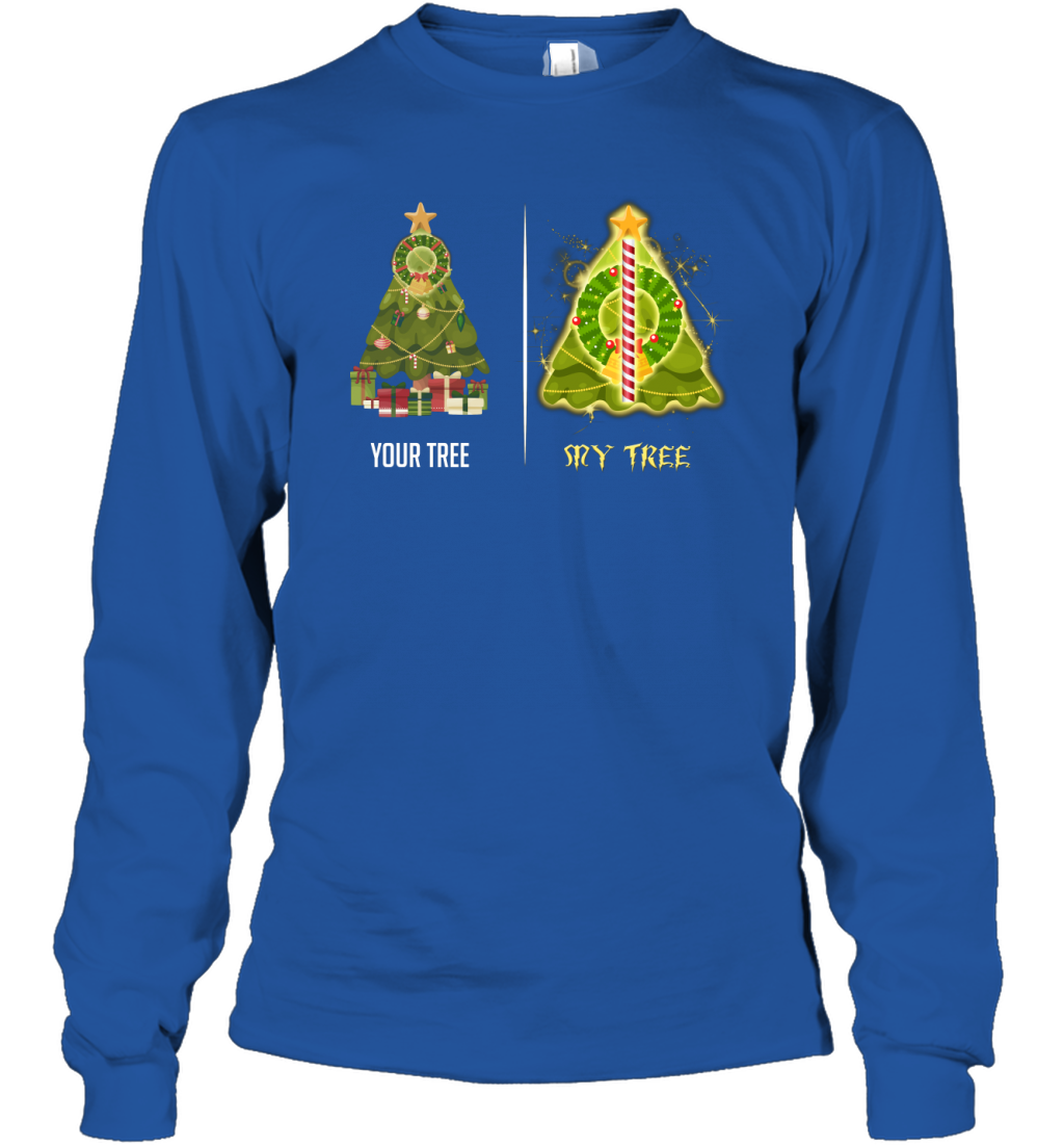 Harry Potter Christmas Tree Long Sleeve T-Shirt Long Sleeve T-Shirt Royal