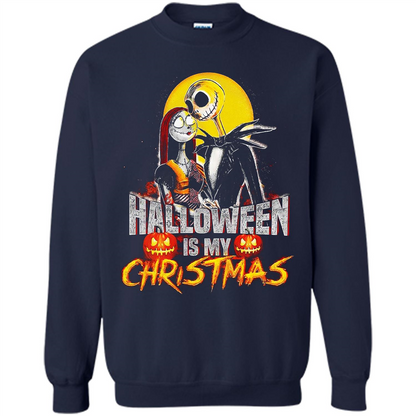 Halloween Is My Chirstmas T-shirt Navy