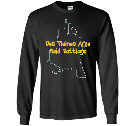 Des Plaines Area Group T-Shirt shirt Black