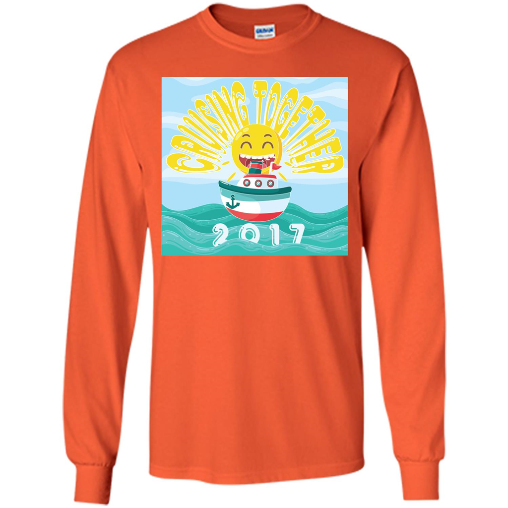 Cruising Together T-shirt Orange