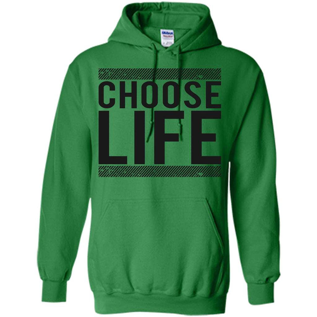 Choose Life T-Shirt Irish Green