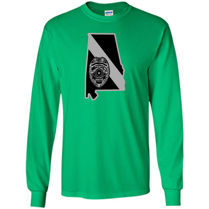 Corrections Officer Thin Silver Line Family Support Alabama Irish Green