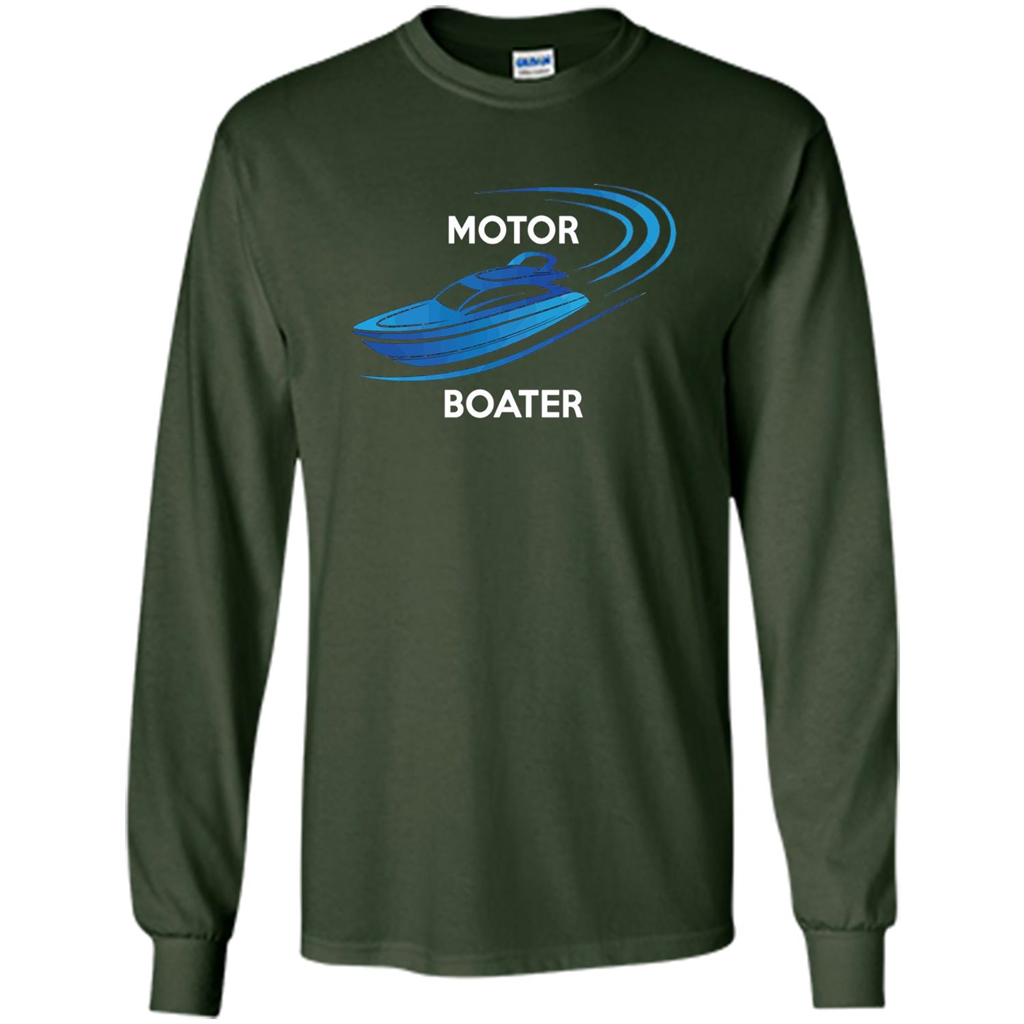 Motor Boater T-shirt Forest Green