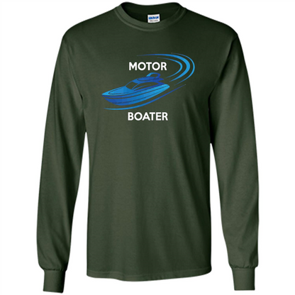 Motor Boater T-shirt Forest Green