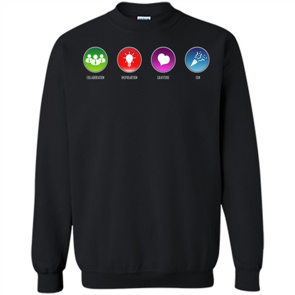 Values Icons T-shirt Black
