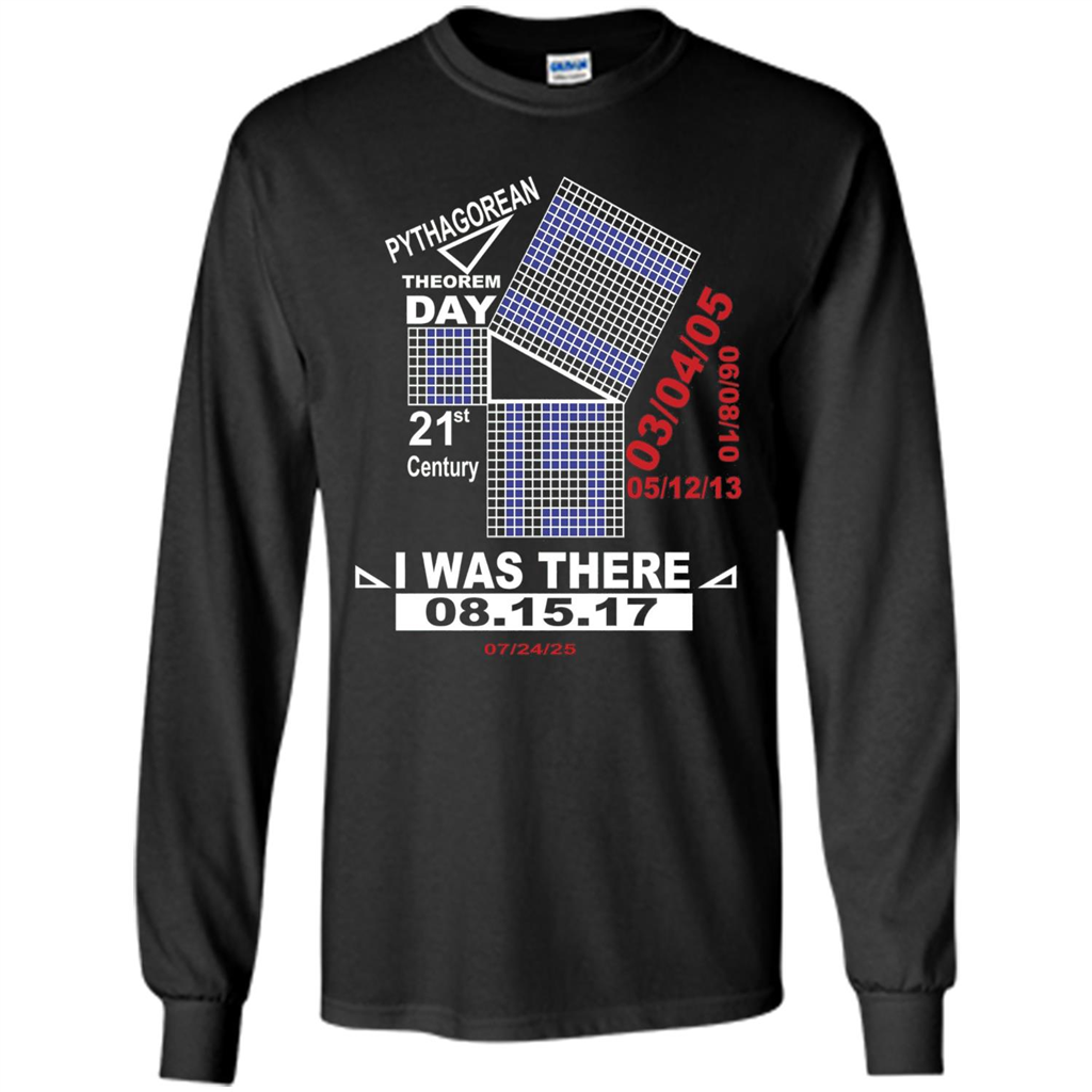 Pythagorean Theorem day T-shirt Black