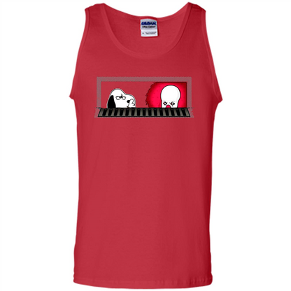 Movie T-shirt Snoopy Vs It T-shirt Red