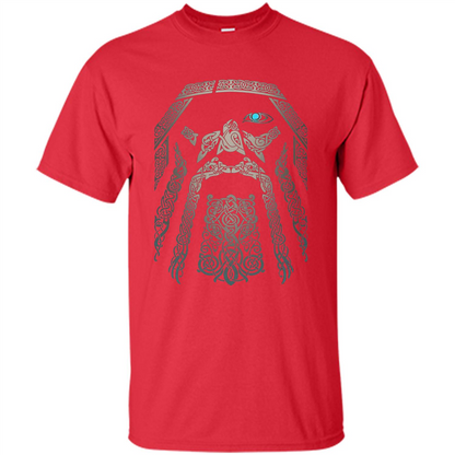 Odin-Vikings Valhalla T-shirt Red