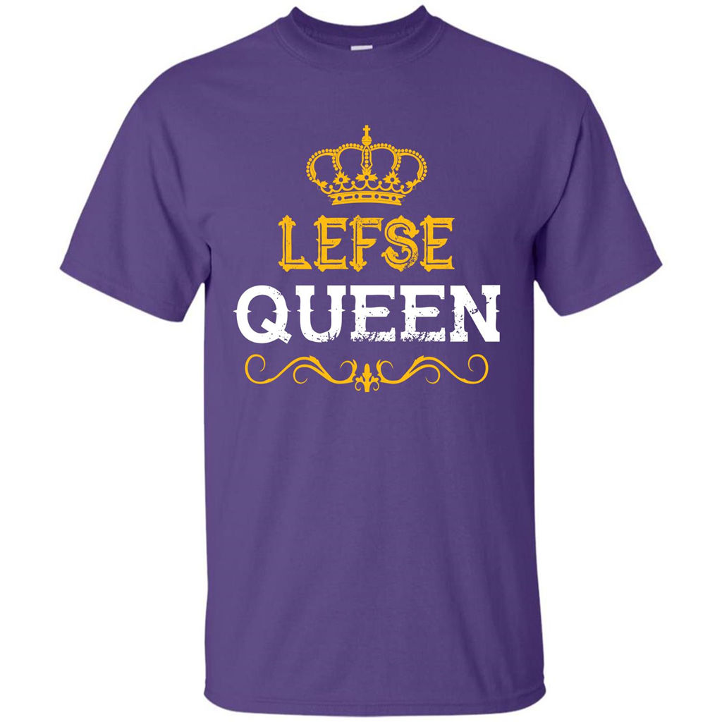 Norsland T-shirt Lefse Queen T-shirt Purple