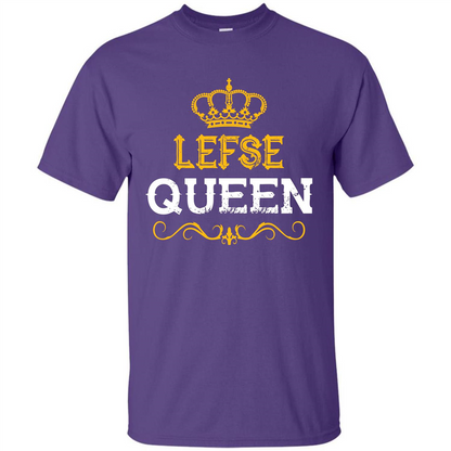 Norsland T-shirt Lefse Queen T-shirt Purple