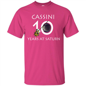 Cassini Grand Finale T-shirt Cassini 10 Years At Saturn T-shirt