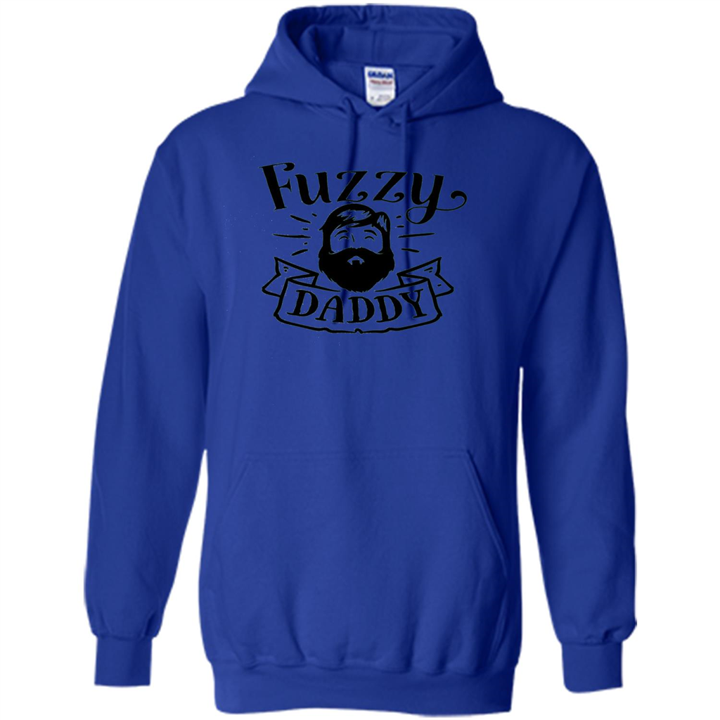 Fathers Day T-shirt Fuzzy Daddy Royal