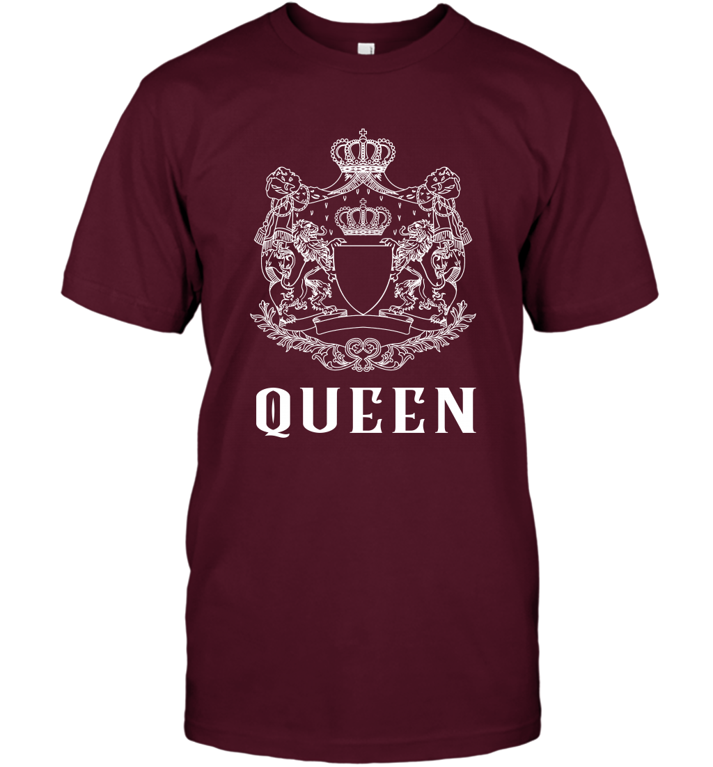 Queen Shirt T-Shirt T-Shirt Maroon