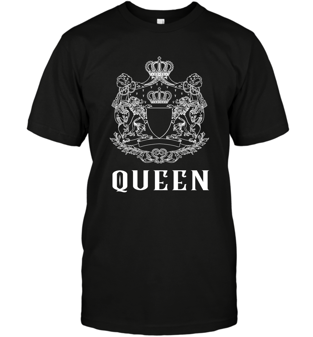 Queen Shirt T-Shirt T-Shirt Black