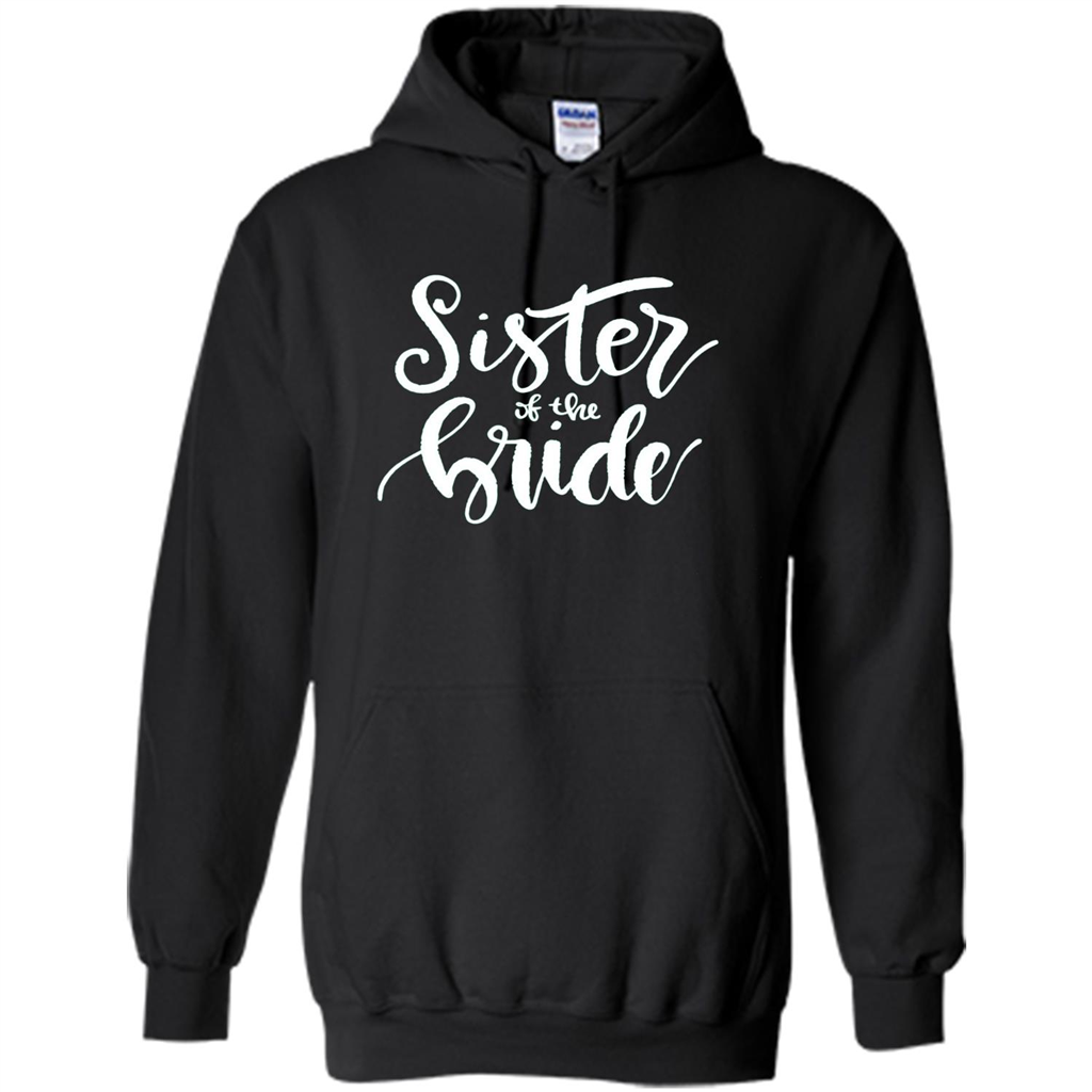 Sister Of The Bride T-shirt Black
