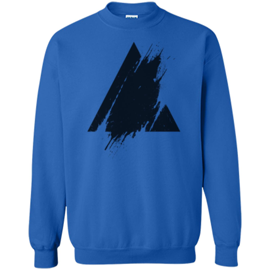 Place Splashed Triangle T-shirt Royal