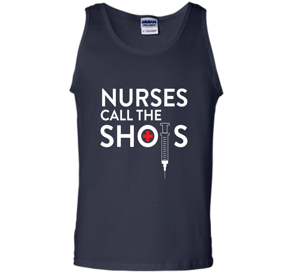 Nurses call the shots T-shirt shirt Navy