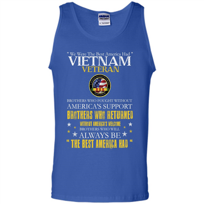 Vietnam Veteran T-shirt We Were The Best America Had Royal