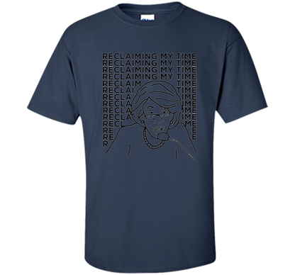 Reclaiming My Time T-shirt Navy