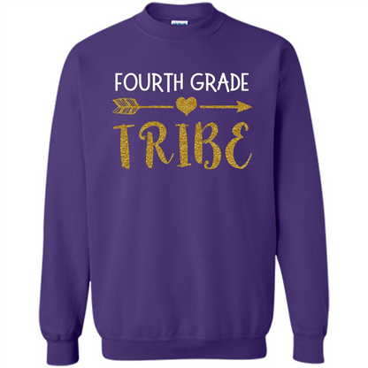 Fourth Grade Tribe T-shirt Purple